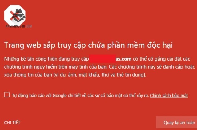 Việc tắt bảo vệ thời gian thực có thể khiến hệ thống của bạn dễ bị tấn công hơn